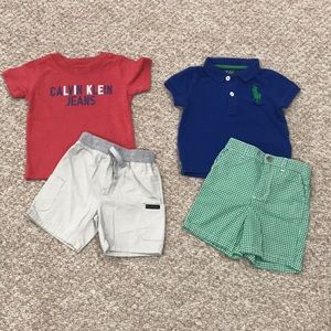 Bundle of 1 CK and 1 Polo outfits 18 Months